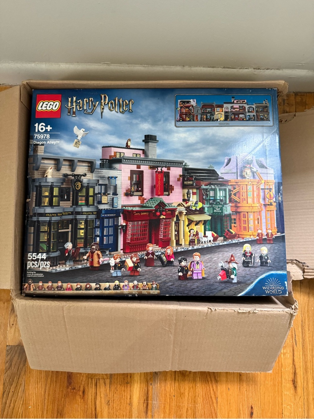 LEGO Harry Potter Diagon Alley 75978 Building Set - Multicolor